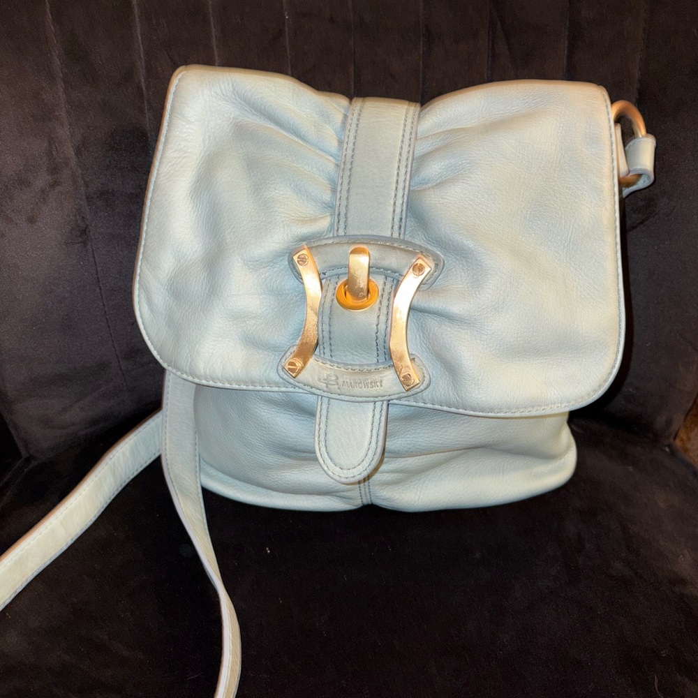 B. Makowsky leather crossbody purse